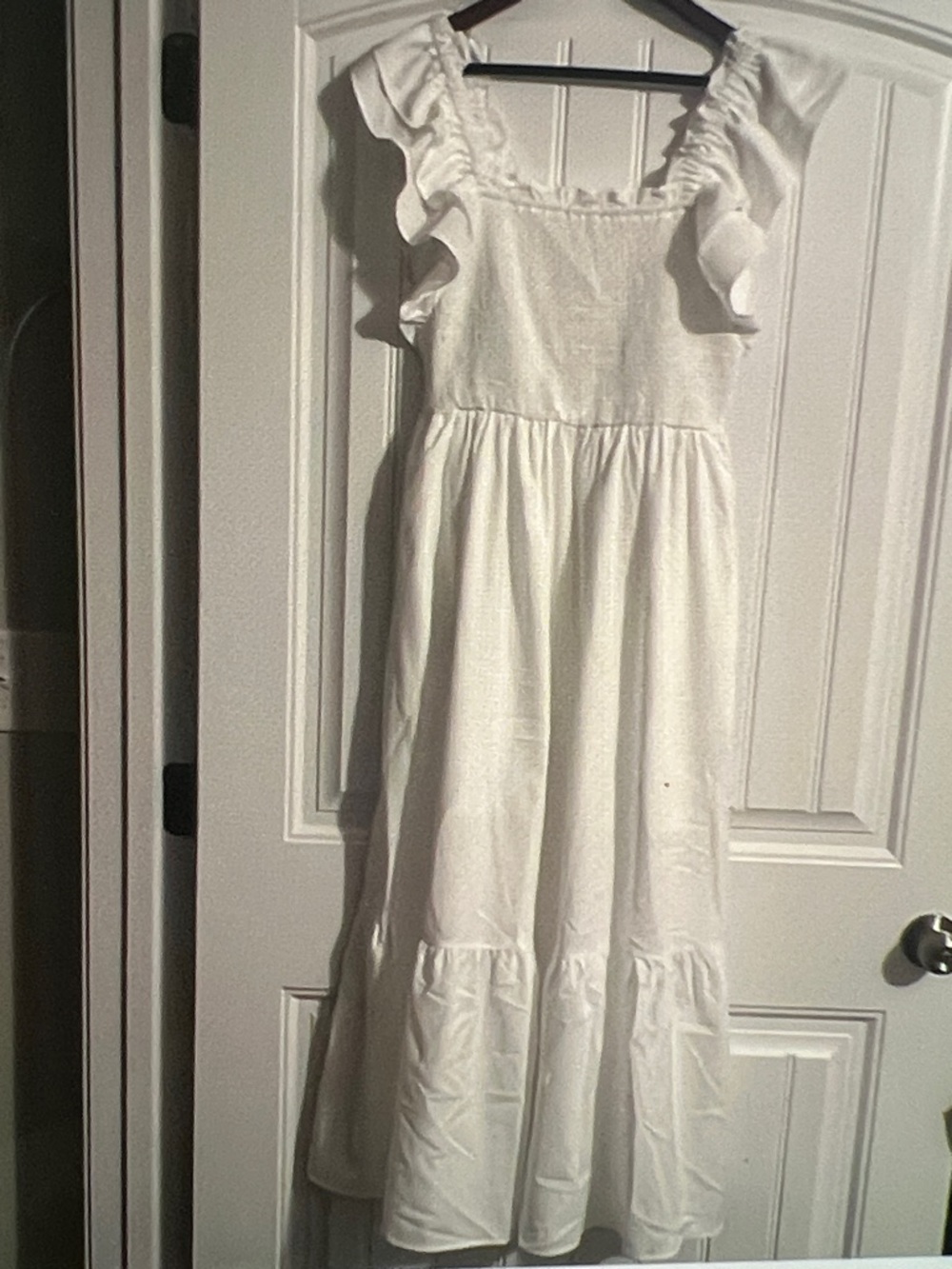 Entro Tiered Ruffle Maxi Dress